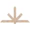 Ekena Millwork Kennewick Smooth Timber Gable Bracket, Douglas Fir, 72"W x 39"H x 5 1/2"D x 5 1/2"F, 13/12 Pitch GBW072X39X0606KEN00SDF - alternate 1